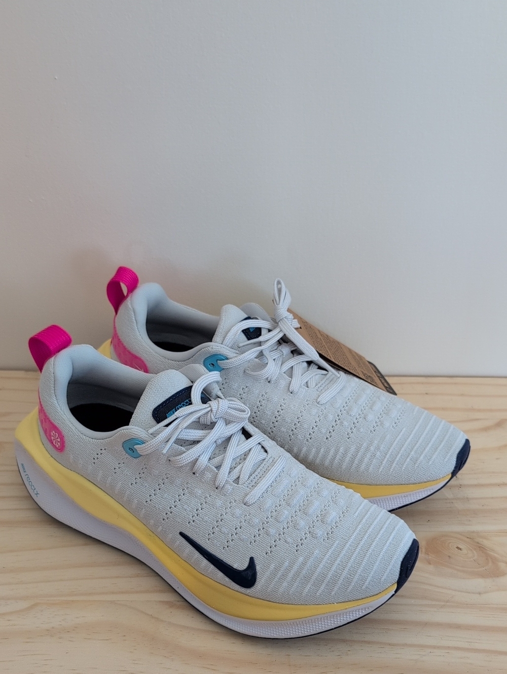 Nike Women's Reactx Infinity Run 4 photon dust / deep royal blue